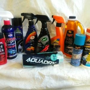Lot of car detailing products 10pcs